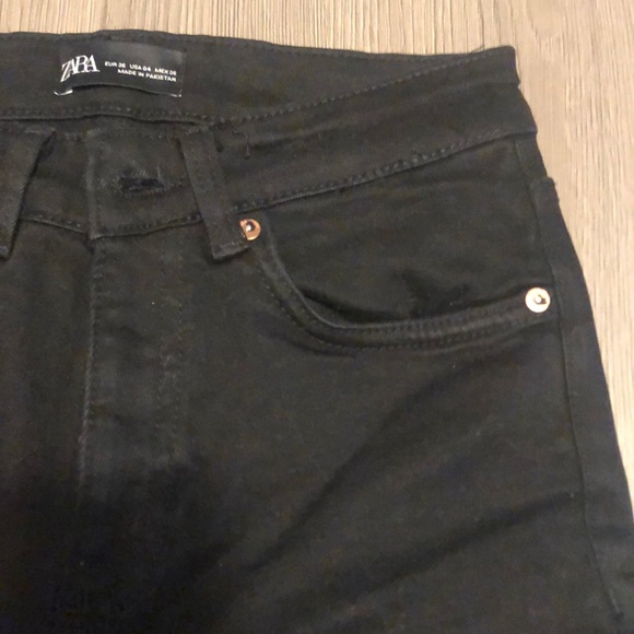 Black flared jeans Zara - Picture 3 of 7